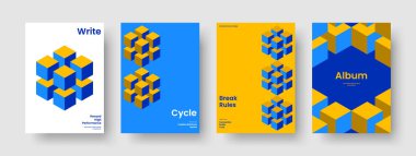 İzole Broşür Şablonu. Soyut Poster Tasarımı. Yaratıcı İş Sunumu Modeli. Rapor verin. El ilanı. Geçmişi. Kitap kapağı. Pankart. Portföy. Marka Kimliği. El ilanı. Reklamcılık