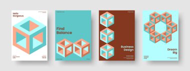 Soyut Kitap Kapağı Düzeni. Yaratıcı Poster Tasarımı. Geometrik Arkaplan Şablonu. El ilanı. Broşür. Pankart. İş sunumu. Rapor verin. Haber bülteni. Broşür. Dergi. Portföy. Marka Kimliği