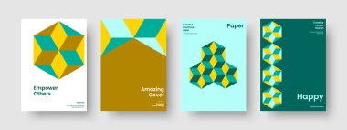 Soyut Kitap Kapağı Şablonu. Geometrik Broşür Düzeni. İzole Rapor Tasarımı. Pankart. Poster. El ilanı. Geçmişi. İş sunumu. Portföy. Reklamcılık. Günlük. Broşür. Marka Kimliği