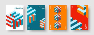 Yaratıcı İş Sunumu Tasarımı. İzole Kitap Kapağı Şablonu. Soyut Poster Düzeni. Geçmişi. Broşür. Rapor verin. Pankart. El ilanı. Haber bülteni. Katalog. Portföy. Reklamcılık. Broşür