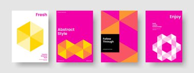 Yaratıcı Flyer Tasarımı. Geometrik Rapor Şablonu. Soyut Poster Düzeni. Kitap kapağı. Geçmişi. İş sunumu. Pankart. Broşür. Portföy. Katalog. Not defteri. Dergi. Reklamcılık