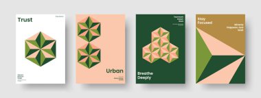 İzole Poster Şablonu. Modern İş Sunumu Tasarımı. Geometrik Flyer düzeni. Geçmişi. Kitap kapağı. Broşür. Rapor verin. Pankart. Katalog. Dergi. Broşür. Portföy. Marka Kimliği