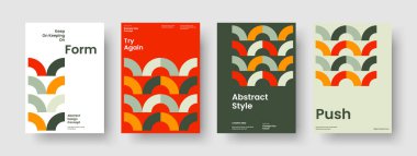 Yaratıcı Sancak Şablonu. Modern İş Sunumu Mizanpajı. Geometrik Arkaplan Tasarımı. El ilanı. Poster. Rapor verin. Broşür. Kitap kapağı. Broşür. Dergi. Haber bülteni. Not defteri. Katalog. Günlük