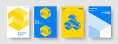 İzole edilmiş Banner Şablonu. Yaratıcı Poster Tasarımı. Geometrik Kitap Kapağı Düzeni. El ilanı. Geçmişi. Broşür. Rapor verin. İş sunumu. Günlük. Marka Kimliği. Portföy. Broşür. Not Defteri