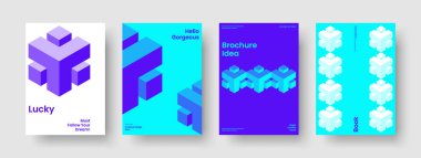 Modern Kitap Kapağı Düzeni. Geometrik Broşür Şablonu. İzole edilmiş İş Sunumu Tasarımı. Pankart. El ilanı. Poster. Rapor verin. Geçmişi. Dergi. Broşür. Marka Kimliği. Günlük. Katalog