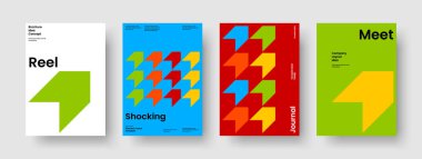 Modern Kitap Kapağı Düzeni. İzole Rapor Tasarımı. Geometrik Flyer Şablonu. İş sunumu. Broşür. Poster. Pankart. Geçmişi. El ilanı. Katalog. Reklamcılık. Broşür. Portföy. Broşür