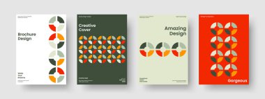 Geometrik Rapor Düzeni. Soyut İş Sunumu Tasarımı. Modern Flyer Şablonu. Poster. Broşür. Pankart. Kitap kapağı. Geçmişi. Broşür. Katalog. Dergi. El ilanı. Marka Kimliği