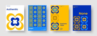 Yaratıcı Sancak Tasarımı. İzole Broşür Şablonu. Modern Arkaplan Düzeni. İş sunumu. Kitap kapağı. Poster. El ilanı. Rapor verin. Haber bülteni. Marka Kimliği. Broşür. Reklamcılık. Katalog