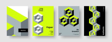 Geometrik İş Sunum Şablonu. Yaratıcı Flyer Düzeni. Soyut Poster Tasarımı. Pankart. Rapor verin. Kitap kapağı. Geçmişi. Broşür. Dergi. Katalog. El ilanı. Günlük. Broşür. Not Defteri