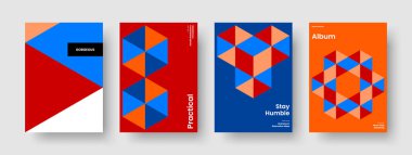 Modern Flyer Düzeni. Yaratıcı Broşür Şablonu. Geometrik İş Sunumu Tasarımı. Poster. Pankart. Kitap kapağı. Geçmişi. Rapor verin. Katalog. Broşür. Marka Kimliği. Portföy. Broşür