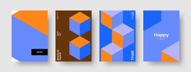 Yaratıcı İş Sunumu Modeli. İzole edilmiş Bayrak Tasarımı. Soyut Kitap Kapağı Şablonu. Broşür. Geçmişi. Rapor verin. Poster. El ilanı. Broşür. Haber bülteni. Dergi. Broşür. Katalog. Not Defteri