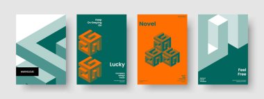 Geometrik İş Sunumu Tasarımı. İzole edilmiş Arkaplan Şablonu. Modern Haber Düzeni. Broşür. Poster. El ilanı. Kitap kapağı. Pankart. Günlük. Haber bülteni. Katalog. Reklamcılık. Portföy