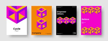 Yaratıcı Rapor Düzeni. Geometrik Sancak Şablonu. İzole edilmiş İş Sunumu Tasarımı. Poster. Broşür. Kitap kapağı. Geçmişi. El ilanı. Dergi. El ilanı. Broşür. Portföy. Not defteri. Broşür