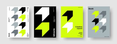 Soyut Arkaplan Tasarımı. Yaratıcı Rapor Düzeni. Geometrik Flyer Şablonu. Broşür. Pankart. Kitap kapağı. İş sunumu. Poster. Broşür. Reklamcılık. El ilanı. Broşür. Not Defteri