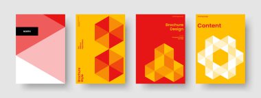 Geometrik Flyer Şablonu. Soyut Arkaplan Tasarımı. İzole edilmiş Banner Planı. Poster. Rapor verin. İş sunumu. Broşür. Kitap kapağı. Broşür. Dergi. Portföy. Katalog. El ilanı