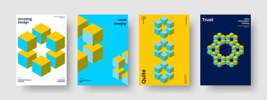 Soyut Flyer Şablonu. İzole edilmiş İş Sunumu Tasarımı. Geometrik Arkaplan Düzeni. Broşür. Pankart. Kitap kapağı. Poster. Rapor verin. Haber bülteni. Portföy. Reklamcılık. Günlük