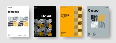 Geometrik Broşür Düzeni. Modern Flyer Design. İzole Poster Şablonu. Geçmişi. Rapor verin. Kitap kapağı. İş sunumu. Pankart. Portföy. Marka Kimliği. Broşür. Reklamcılık. Günlük