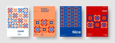 Modern Flyer Düzeni. Yaratıcı Rapor Tasarımı. Geometrik Broşür Şablonu. Poster. Pankart. Kitap kapağı. İş sunumu. Geçmişi. Dergi. Haber bülteni. Günlük. Marka Kimliği. Portföy