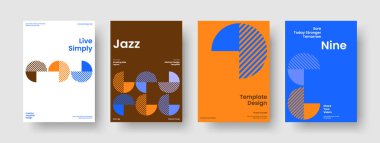 Modern Poster Tasarımı. İzole Broşür Şablonu. Soyut Arkaplan Düzeni. Kitap kapağı. Rapor verin. İş sunumu. Pankart. El ilanı. Dergi. Katalog. Marka Kimliği. Portföy. Broşür