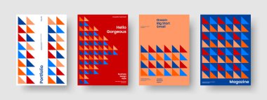 Soyut Rapor Tasarımı. Modern Arkaplan Düzeni. Geometrik Sancak Şablonu. Broşür. İş sunumu. El ilanı. Poster. Kitap kapağı. Broşür. Dergi. Portföy. Reklamcılık. El ilanı
