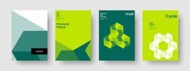 İzole edilmiş Flyer düzeni. Geometrik Rapor Şablonu. Modern Poster Tasarımı. Pankart. Kitap kapağı. Geçmişi. İş sunumu. Broşür. Haber bülteni. Dergi. Günlük. Marka Kimliği. Broşür