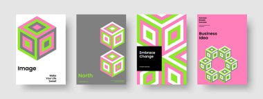 Geometrik Kitap Kapağı Tasarımı. İzole Poster Şablonu. Yaratıcı Arkaplan Düzeni. Broşür. Rapor verin. El ilanı. Pankart. İş sunumu. Günlük. Portföy. Dergi. Marka Kimliği. Broşür