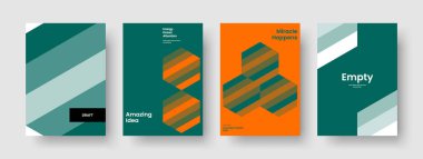 Soyut Flyer Düzeni. Modern Rapor Şablonu. İzole edilmiş Bayrak Tasarımı. Poster. Broşür. İş sunumu. Geçmişi. Kitap kapağı. Broşür. Katalog. Günlük. Not defteri. El ilanı. Portföy