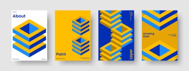 Yaratıcı Sancak Tasarımı. Soyut Kitap Kapağı Şablonu. İzole Poster Düzeni. Broşür. Geçmişi. Rapor verin. İş sunumu. El ilanı. Broşür. Katalog. Portföy. Reklamcılık. Broşür. Günlük