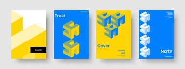 İzole edilmiş arka plan düzeni. Modern İş Sunum Şablonu. Yaratıcı Sancak Tasarımı. Broşür. Rapor verin. Kitap kapağı. El ilanı. Poster. Reklamcılık. Marka Kimliği. Broşür. Katalog. Broşür