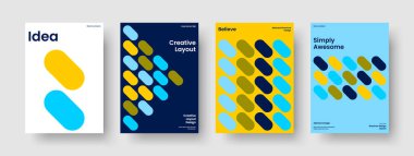 Yaratıcı Poster Düzeni. Modern İş Sunumu Tasarımı. Geometrik Kitap Kapağı Şablonu. Rapor verin. Geçmişi. Pankart. Broşür. El ilanı. Broşür. El ilanı. Haber bülteni. Dergi. Günlük. Not Defteri