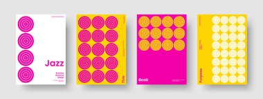 Yaratıcı Sancak Tasarımı. İzole Broşür Şablonu. Soyut İş Sunum Düzeni. Kitap kapağı. El ilanı. Rapor verin. Geçmişi. Poster. Katalog. Portföy. Broşür. Haber bülteni. El ilanı. Not Defteri