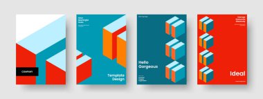 Yaratıcı Sancak Düzeni. Soyut Kitap Kapağı Tasarımı. Modern Broşür Şablonu. Poster. El ilanı. Rapor verin. Geçmişi. İş sunumu. Broşür. Reklamcılık. Marka Kimliği. El ilanı. Dergi