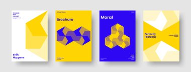 Soyut Rapor Düzeni. Geometrik İş Sunumu Tasarımı. Yaratıcı Poster Şablonu. El ilanı. Kitap kapağı. Geçmişi. Broşür. Pankart. Not defteri. Katalog. Marka Kimliği. Broşür. Broşür