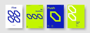 Modern Poster Düzeni. Yaratıcı Kitap Kapağı Şablonu. Geometrik Flyer Tasarımı. İş sunumu. Rapor verin. Pankart. Broşür. Geçmişi. Marka Kimliği. Portföy. Not defteri. Dergi. Reklamcılık