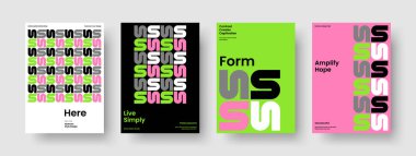 Modern Poster Tasarımı. Soyut Rapor Şablonu. İzole edilmiş arka plan düzeni. Pankart. Kitap kapağı. Broşür. El ilanı. İş sunumu. Reklamcılık. Haber bülteni. Broşür. Broşür. Portföy