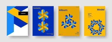 Geometrik Broşür Düzeni. Modern Kitap Kapağı Şablonu. Yaratıcı Sancak Tasarımı. El ilanı. Rapor verin. Geçmişi. İş sunumu. Poster. Not defteri. Portföy. Broşür. Katalog. Marka Kimliği