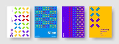 Geometrik Broşür Tasarımı. Soyut Rapor Şablonu. Yaratıcı Kitap Kapağı Düzeni. El ilanı. Geçmişi. İş sunumu. Poster. Pankart. Broşür. Haber bülteni. Reklamcılık. Broşür. El ilanı