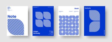 Yaratıcı Kitap Kapağı Tasarımı. Geometrik Broşür Düzeni. İzole iş sunum şablonu. El ilanı. Geçmişi. Pankart. Rapor verin. Poster. Marka Kimliği. Broşür. Haber bülteni. Katalog. Not Defteri