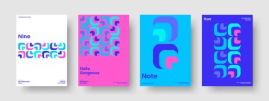 Geometrik Rapor Tasarımı. Yaratıcı Sancak Şablonu. Modern Flyer Düzeni. Kitap kapağı. Poster. Geçmişi. İş sunumu. Broşür. Portföy. Not defteri. Haber bülteni. Reklamcılık. Marka Kimliği