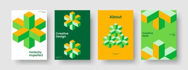 Geometrik Broşür Tasarımı. İzole Kitap Kapağı Şablonu. Soyut Flyer Düzeni. Poster. Pankart. Geçmişi. İş sunumu. Rapor verin. Broşür. Marka Kimliği. Reklamcılık. Portföy