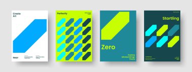 Geometrik Kitap Kapağı Şablonu. Modern Broşür Planı. İzole Arkaplan Tasarımı. Pankart. Rapor verin. İş sunumu. Poster. El ilanı. Portföy. Broşür. Not defteri. Broşür. Günlük. Haber bülteni