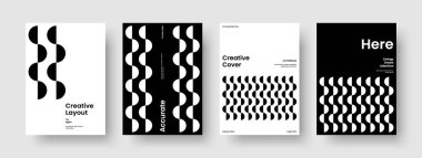 Yaratıcı İş Sunum Şablonu. Soyut Flyer Düzeni. İzole Poster Tasarımı. Broşür. Pankart. Geçmişi. Kitap kapağı. Rapor verin. Not defteri. El ilanı. Portföy. Haber bülteni. Katalog