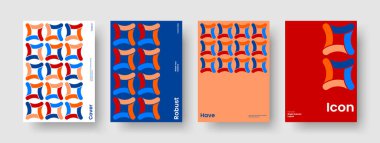 Geometrik Broşür Şablonu. Modern Kitap Kapağı Düzeni. Soyut Rapor Tasarımı. İş sunumu. Geçmişi. Poster. Pankart. El ilanı. Dergi. Not defteri. Portföy. Katalog. El ilanı. Broşür