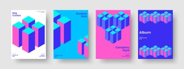 Yaratıcı Flyer Düzeni. Geometrik Arkaplan Tasarımı. İzole iş sunum şablonu. Poster. Kitap kapağı. Rapor verin. Pankart. Broşür. Reklamcılık. Günlük. Marka Kimliği. Katalog. Not Defteri