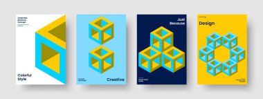 Yaratıcı Sancak Düzeni. Soyut Kitap Kapağı Şablonu. İzole edilmiş İş Sunumu Tasarımı. Geçmişi. Rapor verin. El ilanı. Broşür. Poster. Broşür. Günlük. Katalog. El ilanı. Not defteri. Reklamcılık