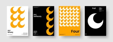 İzole Poster Şablonu. Modern Kitap Kapağı Düzeni. Geometrik Flyer Tasarımı. Broşür. İş sunumu. Pankart. Rapor verin. Geçmişi. Portföy. Katalog. Haber bülteni. Marka Kimliği. Günlük