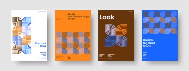 Yaratıcı İş Sunumu Tasarımı. Geometrik Arkaplan Düzeni. Modern Rapor Şablonu. Pankart. Broşür. Poster. El ilanı. Kitap kapağı. Not defteri. Broşür. Marka Kimliği. Katalog. El ilanı