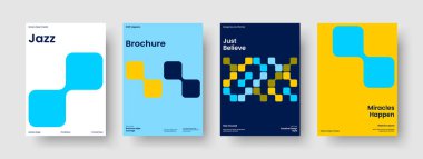 İzole Broşür Planı. Modern Rapor Şablonu. Yaratıcı İş Sunumu Tasarımı. Pankart. Poster. El ilanı. Kitap kapağı. Geçmişi. Dergi. Katalog. Not defteri. Broşür. Reklamcılık