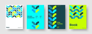 Soyut Rapor Şablonu. Geometrik Broşür Tasarımı. Modern Arkaplan Düzeni. İş sunumu. Poster. Pankart. El ilanı. Kitap kapağı. Günlük. Marka Kimliği. Not defteri. Portföy. Broşür