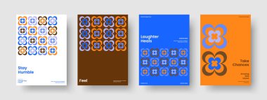 Geometrik Bayrak Tasarımı. Modern Broşür Şablonu. İzole Poster Düzeni. Kitap kapağı. İş sunumu. Rapor verin. Geçmişi. El ilanı. Katalog. Haber bülteni. Not defteri. Reklamcılık. Portföy